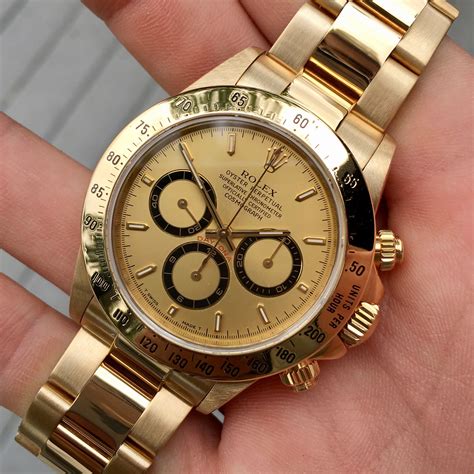 18k am handgelenk rolex chronograph|rolex daytona preise.